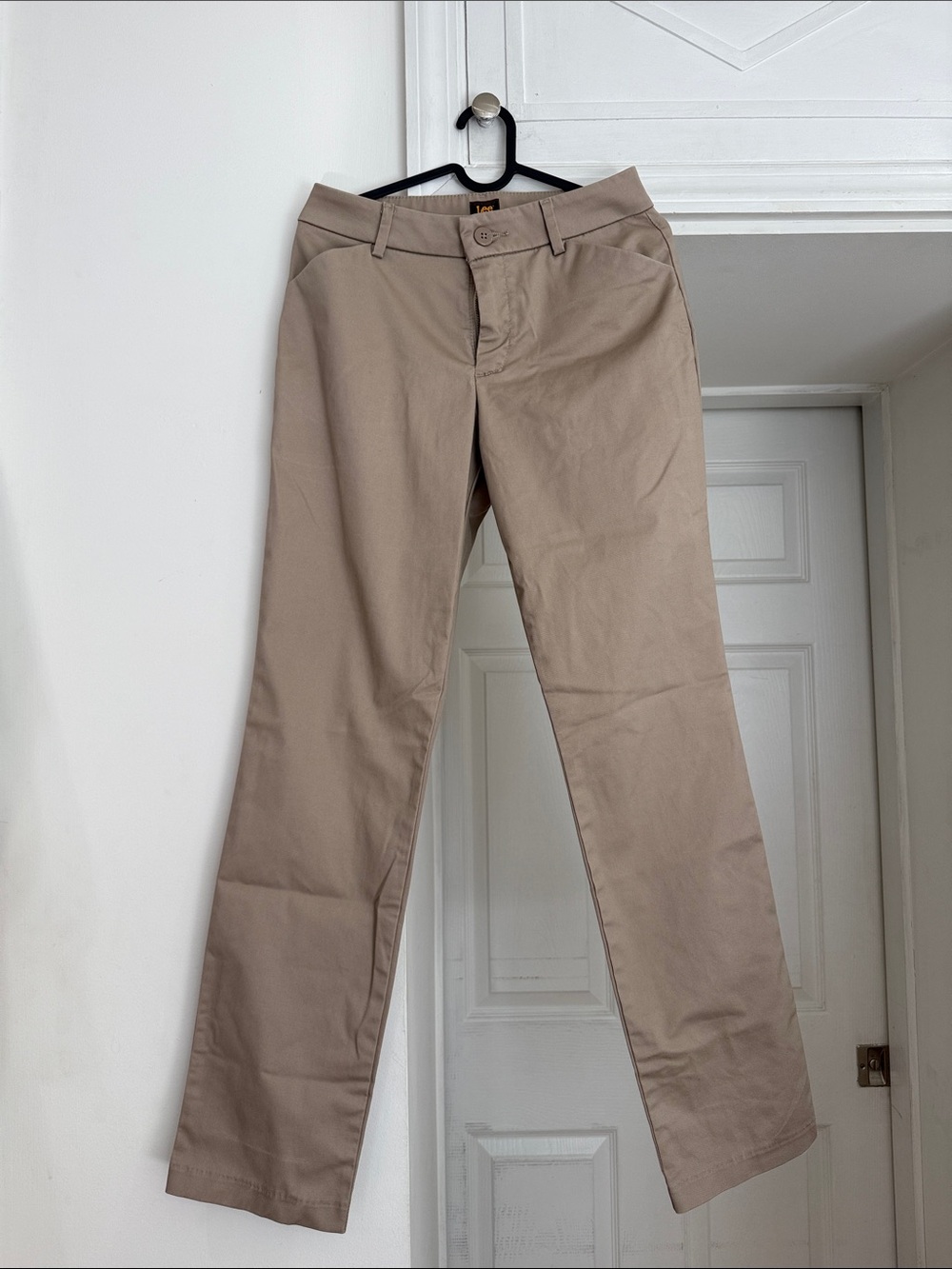 Wrinkle free khaki pants